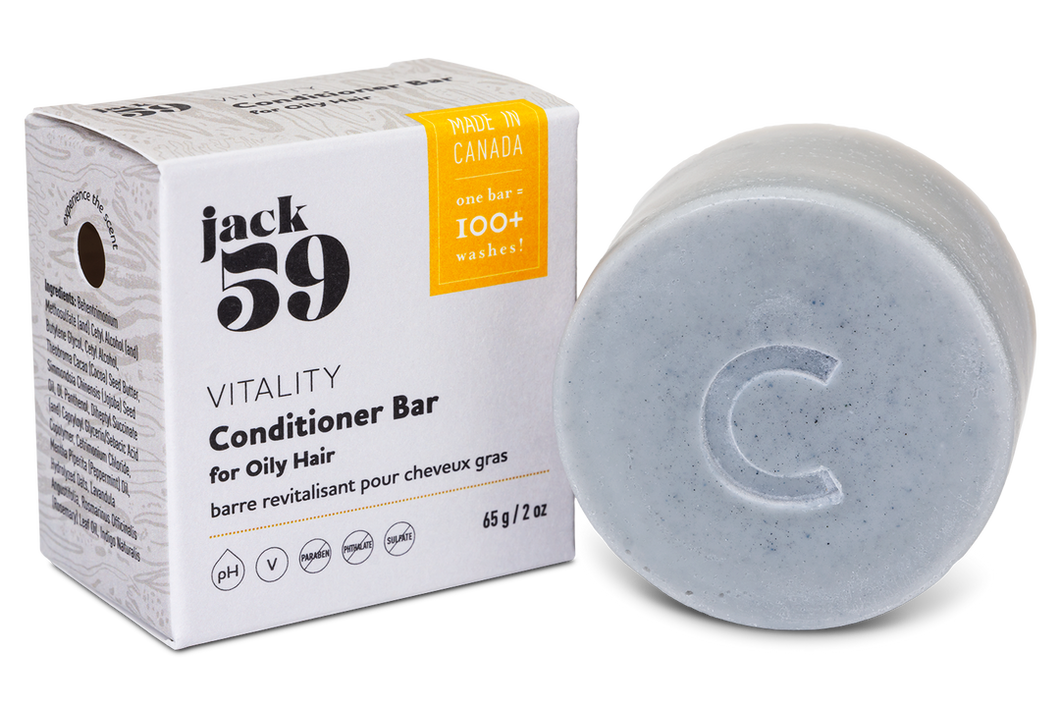 Full Size Condioner Bar- Vitality (for oily hair)