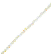 Load image into Gallery viewer, Crystal Lane 7" Glow in the Dark Round Beads (6mm) - Yellow AB
