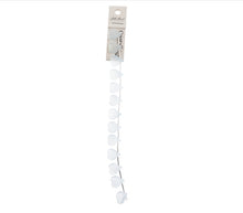 Load image into Gallery viewer, Crystal Lane 7" Bead Strand- Flower - Heart Petal White
