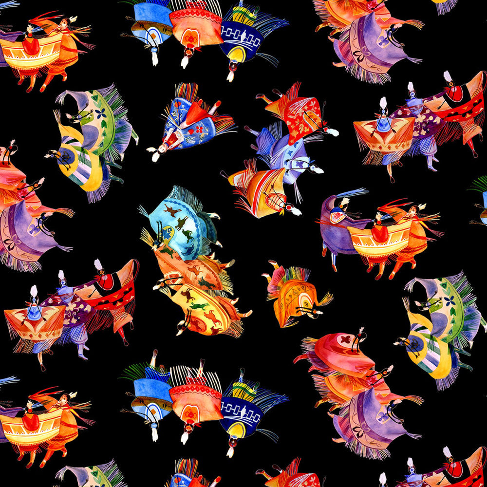 Shawl Dancers 32001 Black