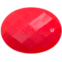 Load image into Gallery viewer, Resin Sew-on Bright Stone 10pc Oval 30x40mm Grapefruit
