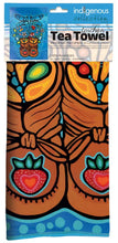 Load image into Gallery viewer, Tea Towel (microfiber) - Little Ancestors by Jackie Traverse

