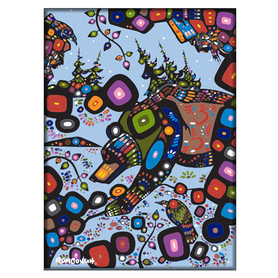 Bear Magnet by John Rombough – 4 Generations Creations