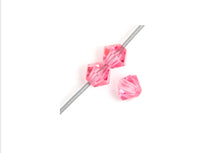 Load image into Gallery viewer, Preciosa Rondelle 6mm Rose AB
