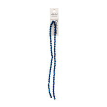 Load image into Gallery viewer, Bicone 2 Strand 7&quot;- 4mm Opaque Blue Iris
