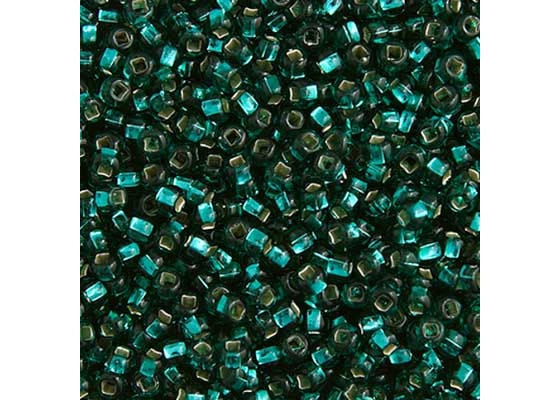 (Vial Czech Size 10) S/L Teal Green