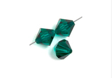 Load image into Gallery viewer, Preciosa Rondelle 6mm Emerald
