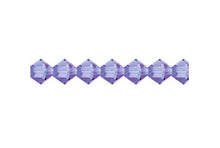 Load image into Gallery viewer, Preciosa Rondelle 6mm Tanzanite
