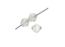 Load image into Gallery viewer, Preciosa Rondelle 6mm Argent Flare
