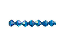 Load image into Gallery viewer, Preciosa Rondelle 6mm Capri Blue AB
