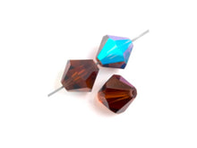 Load image into Gallery viewer, Preciosa Rondelle 6mm Smoke Topaz AB
