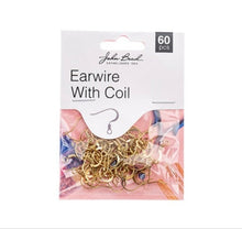 Load image into Gallery viewer, Earwire with Coil (Antique Gold)
