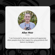 Load image into Gallery viewer, Sunglasses (Square Frames) - Raven Moon by Allan Weir
