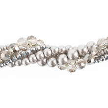 Load image into Gallery viewer, Crystal Lane DIY Twisted Bead Strands - Silver Brunia

