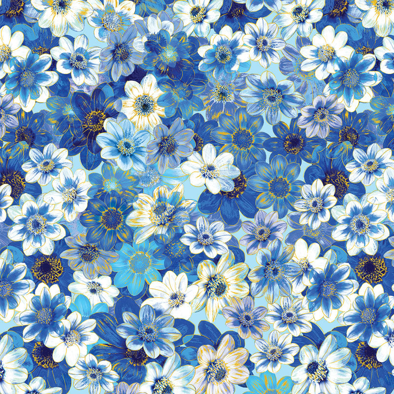 Metallic Impressions 14061M-50 Light Blue