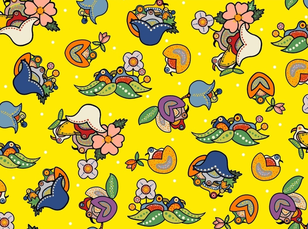 DTS - 0002 - Birds in Nest - Yellow