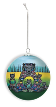 Load image into Gallery viewer, Bear Medicine - Glass Ornament by Jessica Somers
