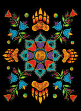 Load image into Gallery viewer, Tea Towel (microfiber) - Revelation by Tracey Metallic
