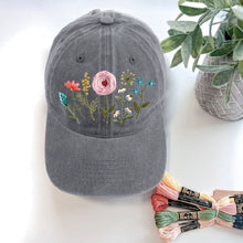 Load image into Gallery viewer, Embroidered Hat DIY Kit
