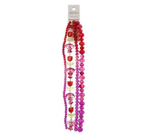 Load image into Gallery viewer, Crystal Lane 7" Bead Strand- Flowers - Tulip Red, Flowers, Rondelle Mix
