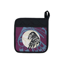 Load image into Gallery viewer, Neoprene Potholder - Raven Moon by Allan Weir
