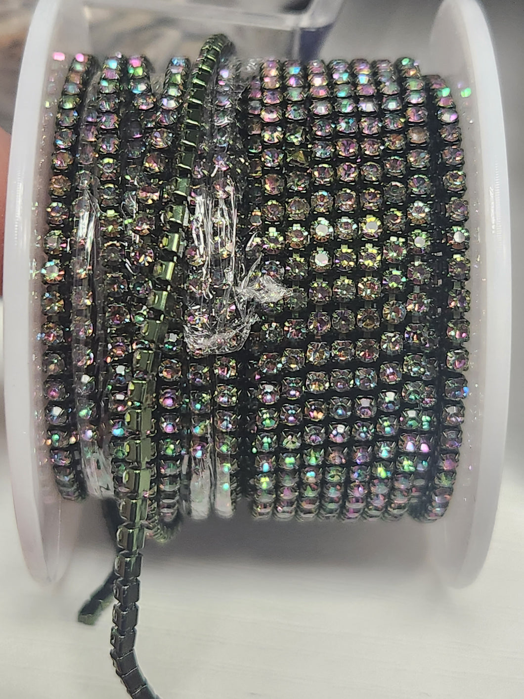 Moss Rhinestone Banding ss6