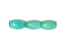 Load image into Gallery viewer, Turquonite Stabilized 6x9mm Rice 16&quot; Semi-Precious
