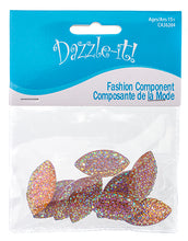 Load image into Gallery viewer, Resin Sew-on Gummy Spike(10pcs) Navette 15x30mm Sun AB
