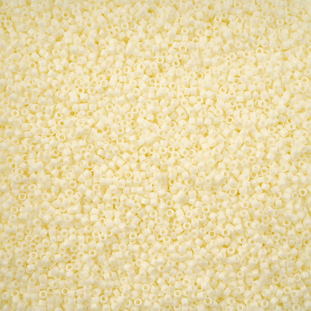 Delica 11/0 Opaque Light Cream Luster