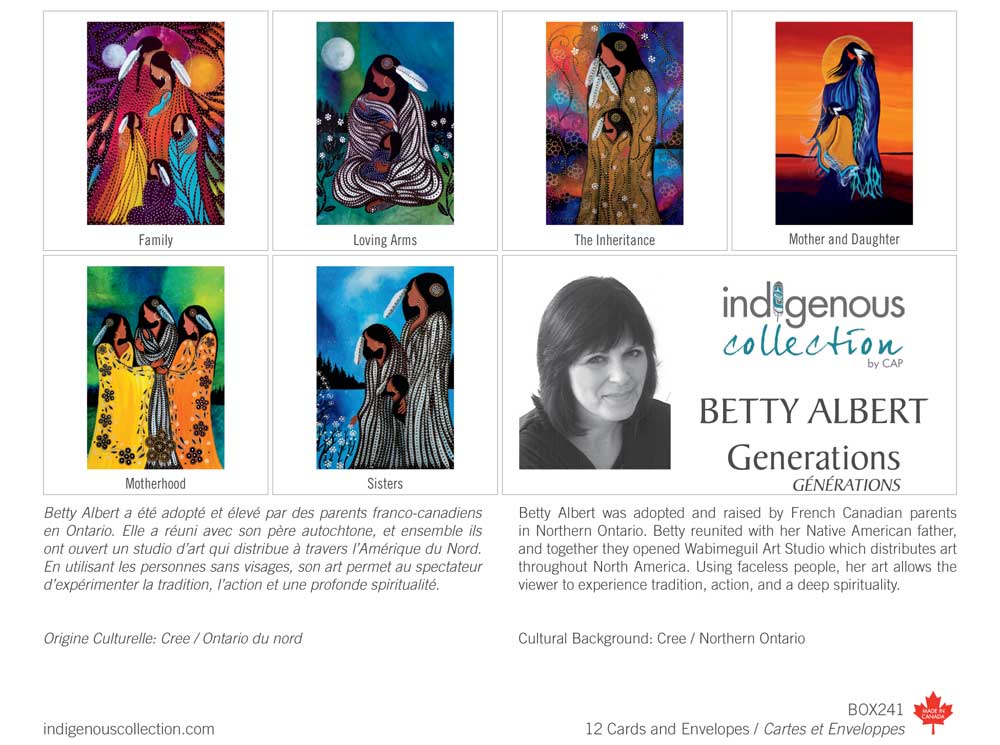 Cards and Envelopes - Generations by Betty Albert