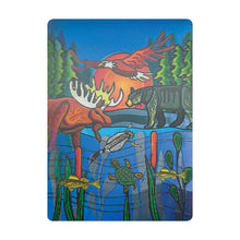 Load image into Gallery viewer, 3D Lenticular Magnet - All My Relatives (Indinawemaaganidag) by Storm Angeconeb
