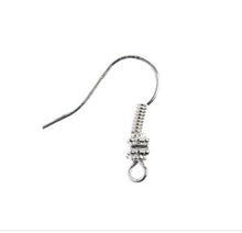 Load image into Gallery viewer, Earwire with Bali Bead (Silver)
