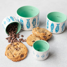 Load image into Gallery viewer, Ceramic Measuring Cup Set - Salmon in the Wild by Simone Diamond
