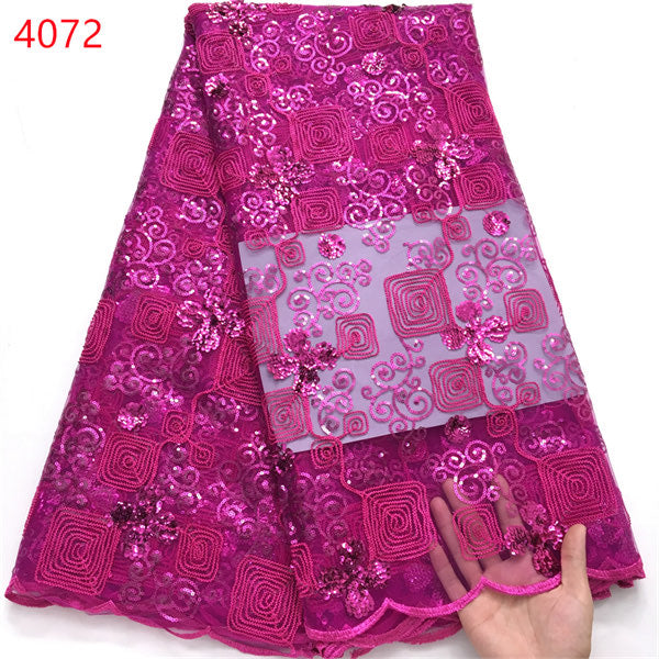 Lace - 4072 - Dark Magenta (PER/YARD)
