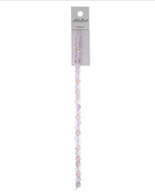 Load image into Gallery viewer, Crystal Lane 7" Glow in the Dark Round Beads (6mm) - Purple AB
