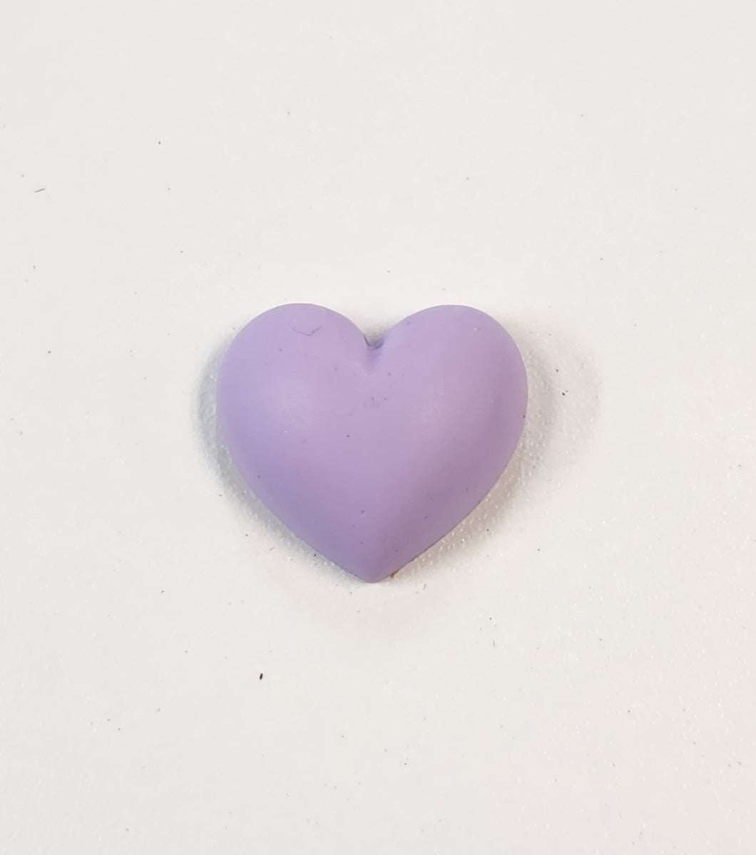 Small Heart Cab- Purple (1 each)
