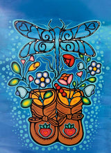 Load image into Gallery viewer, Tea Towel (microfiber) - Little Ancestors by Jackie Traverse
