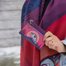 Load image into Gallery viewer, Zippered Card Wallet - The Light Keeper
