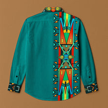 Load image into Gallery viewer, 49DZINE Casual Dress Shirt - Rainbow Spirit Path
