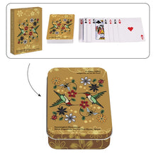 Load image into Gallery viewer, Playing Cards - Single Deck - Hummingbird (Nenookaasi) by Storm Angeconeb
