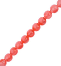 Load image into Gallery viewer, Resin Round Beads 7" Strand (15.8mm) - Red
