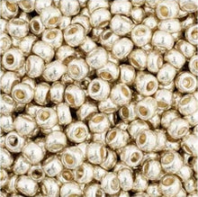 Load image into Gallery viewer, 11/0 Seedbead Silver Metallic
