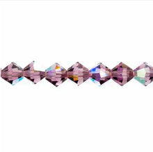 Load image into Gallery viewer, Preciosa Rondelle 6mm Amethyst AB
