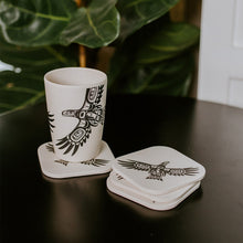 Load image into Gallery viewer, Bamboo Cup - Soaring Eagle by Corey Bulpitt

