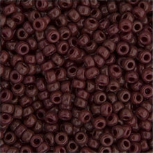 Load image into Gallery viewer, (Vial Miyuki Size 6/0) Chocolate Brown Opaque
