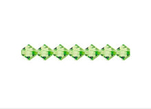 Load image into Gallery viewer, Preciosa Rondelle 6mm Peridot
