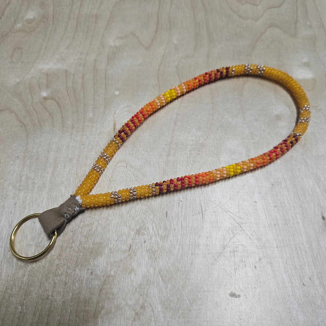 Hazel Creations - Orange Lanyard