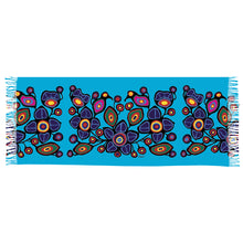 Load image into Gallery viewer, Flowers &amp; Birds Eco-Shawl by Norval Morrisseau
