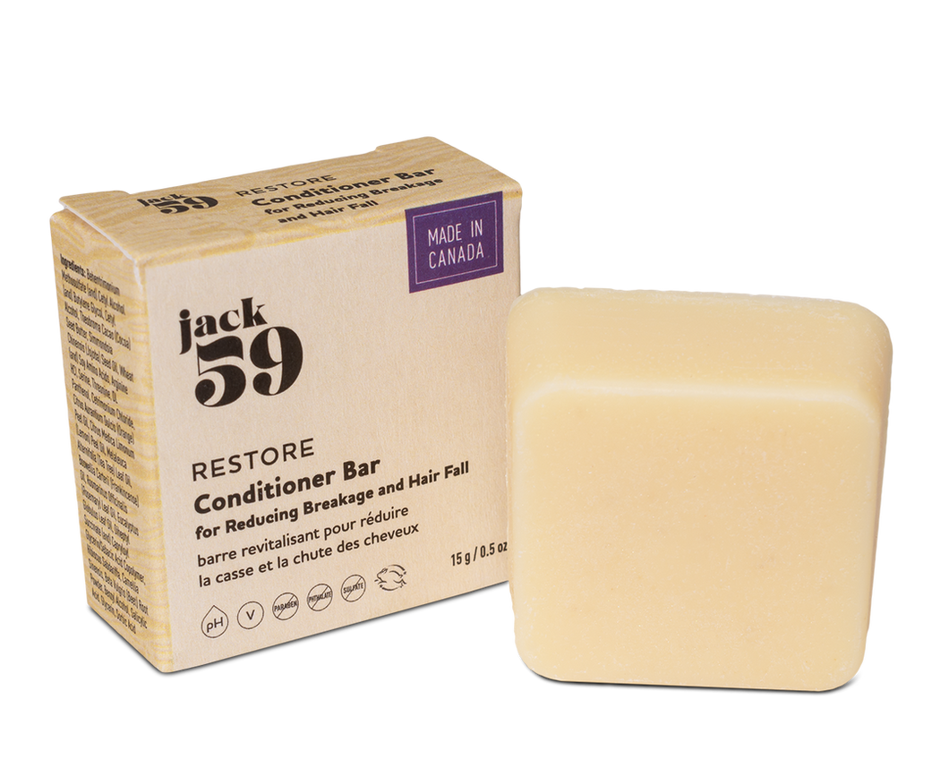 Travel Buddies Conditioner Bar- Restore (for Reducing Breakage and Hair Fall)