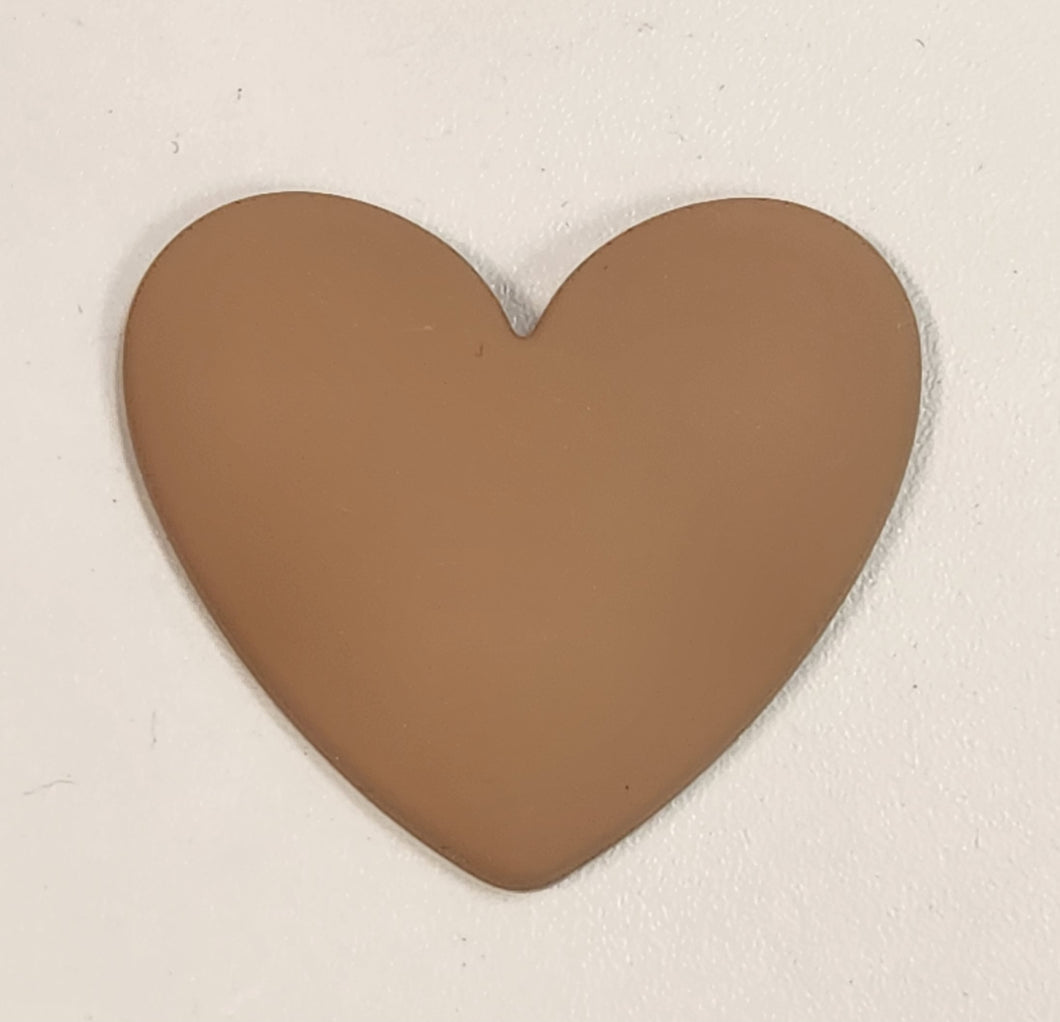Heart Cab- Brown (1 each)